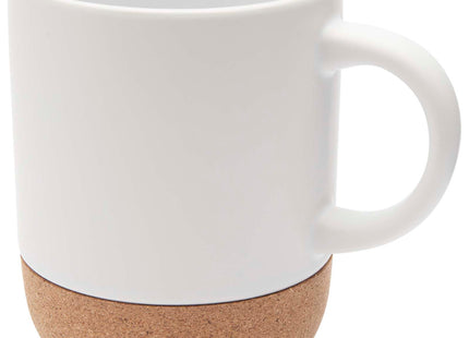 Tazza in ceramica con dettagli in sughero e finitura opaca da 300 ml Billie