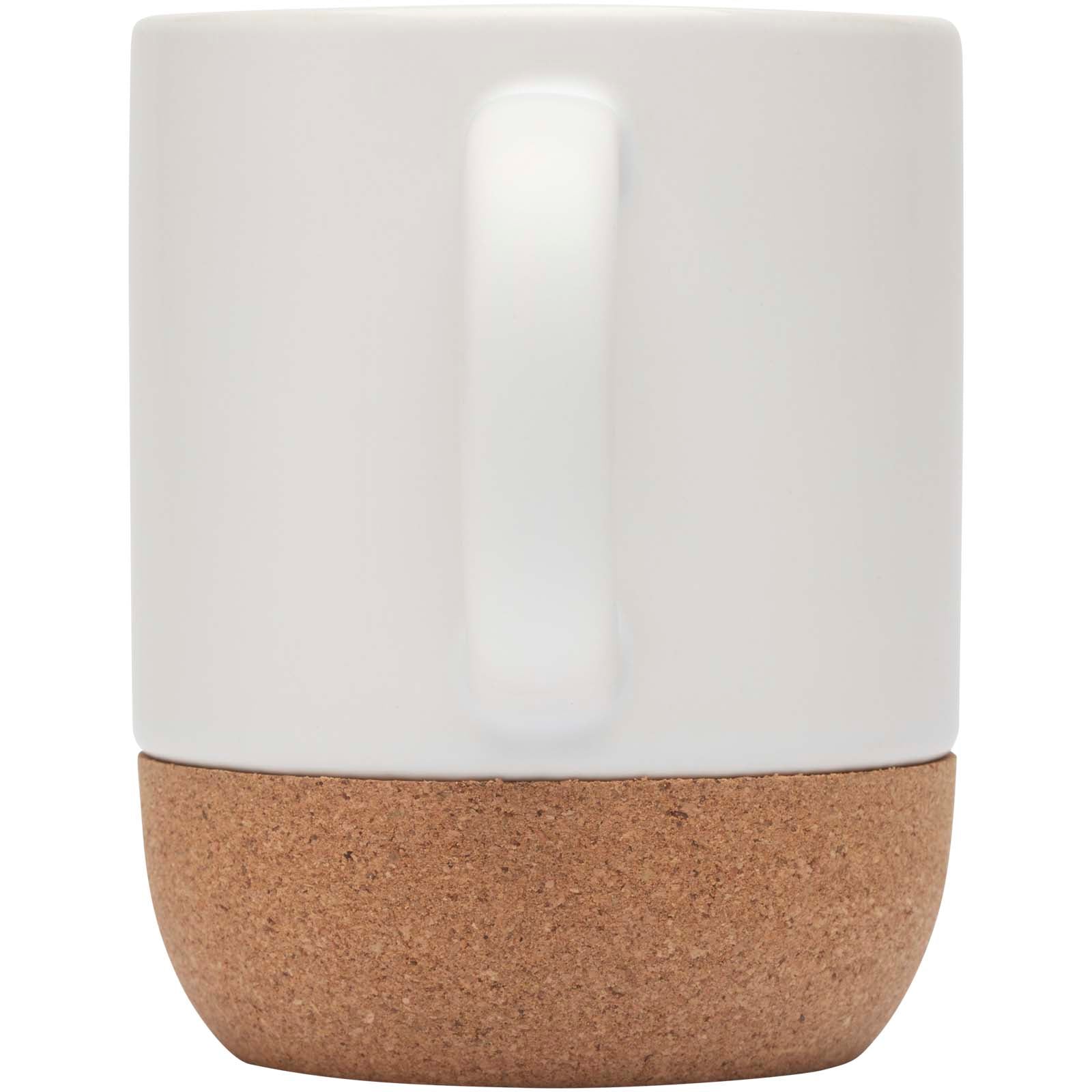 Tazza in ceramica con dettagli in sughero e finitura opaca da 300 ml Billie