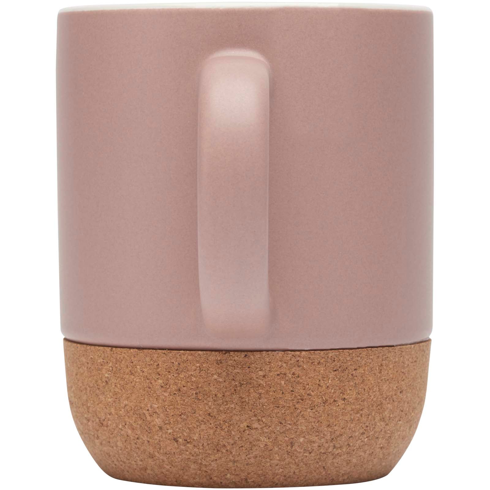 Tazza in ceramica con dettagli in sughero e finitura opaca da 300 ml Billie