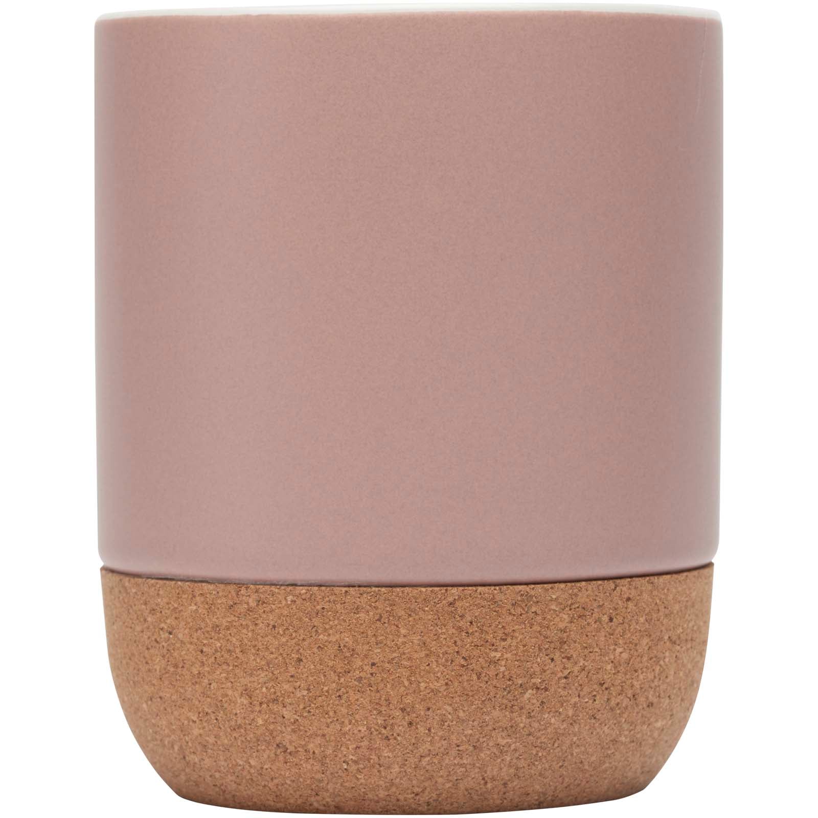 Tazza in ceramica con dettagli in sughero e finitura opaca da 300 ml Billie