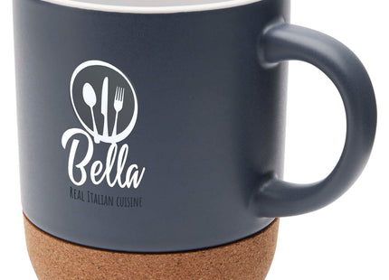 Tazza in ceramica con dettagli in sughero e finitura opaca da 300 ml Billie