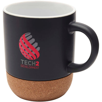 Tazza in ceramica con dettagli in sughero e finitura opaca da 300 ml Billie