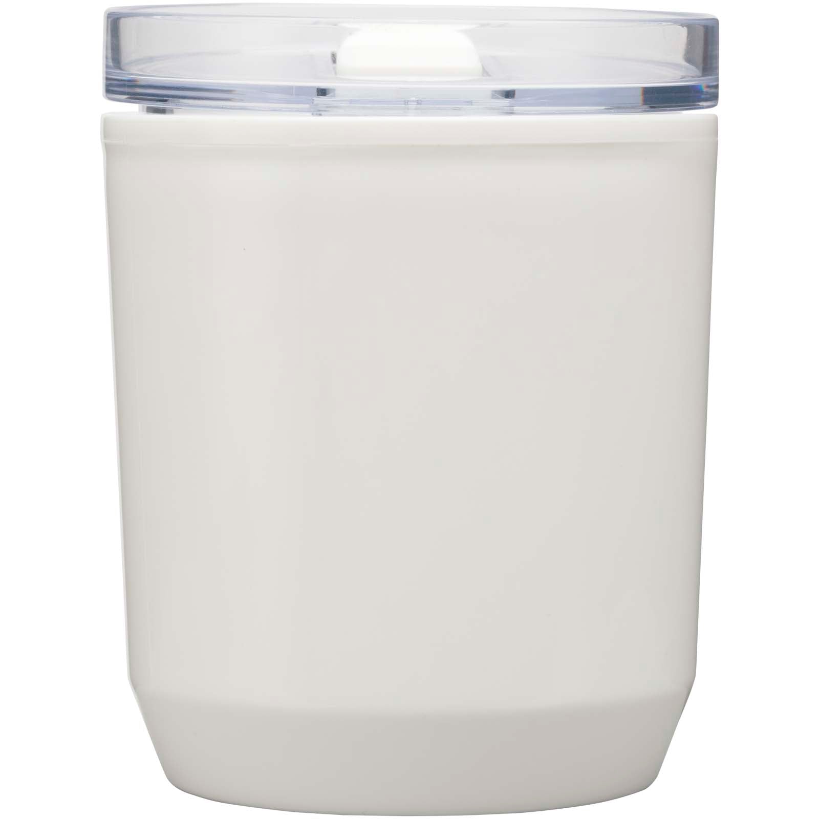 Bicchiere a doppia parete in plastica riciclata da 180 ml Hudson