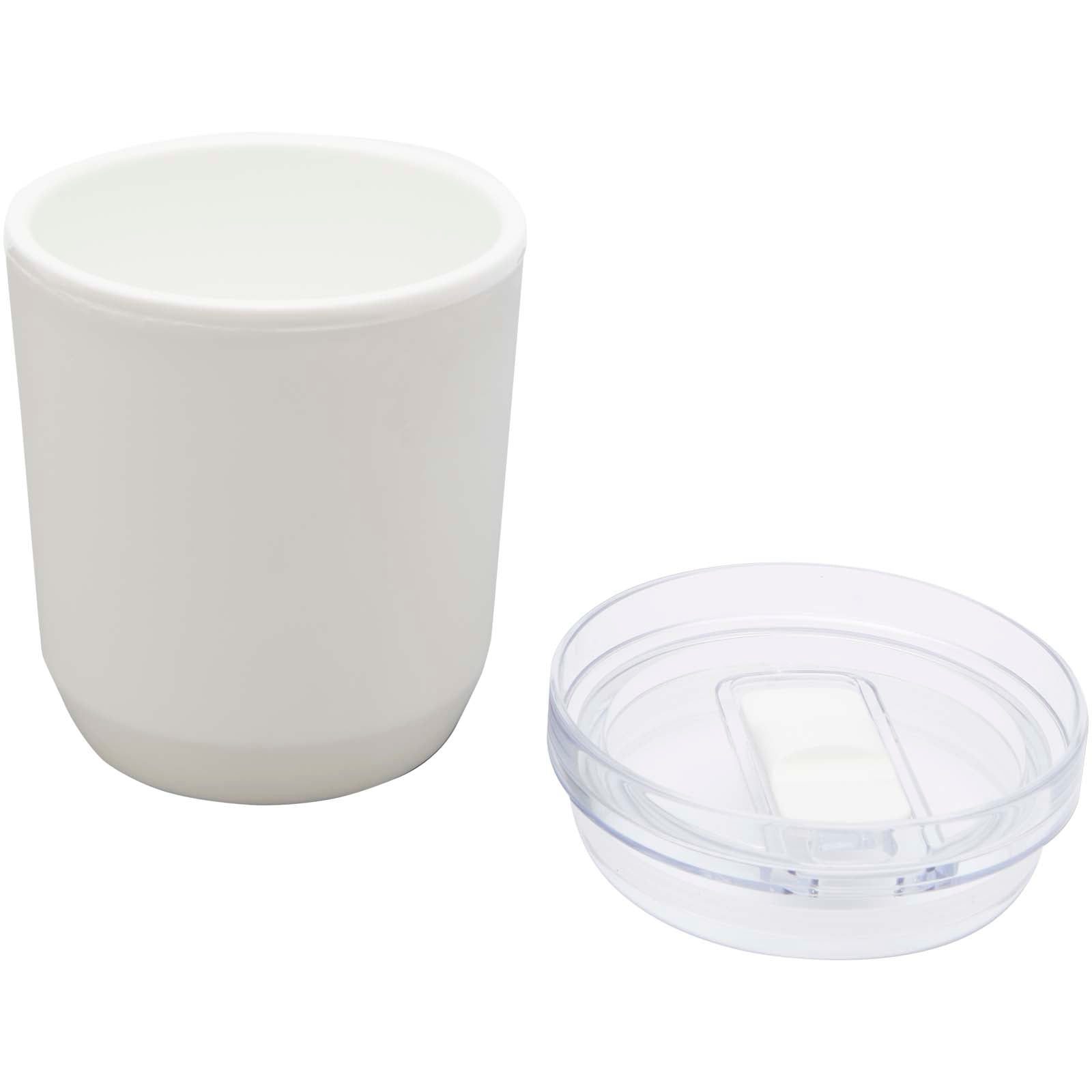 Bicchiere a doppia parete in plastica riciclata da 180 ml Hudson