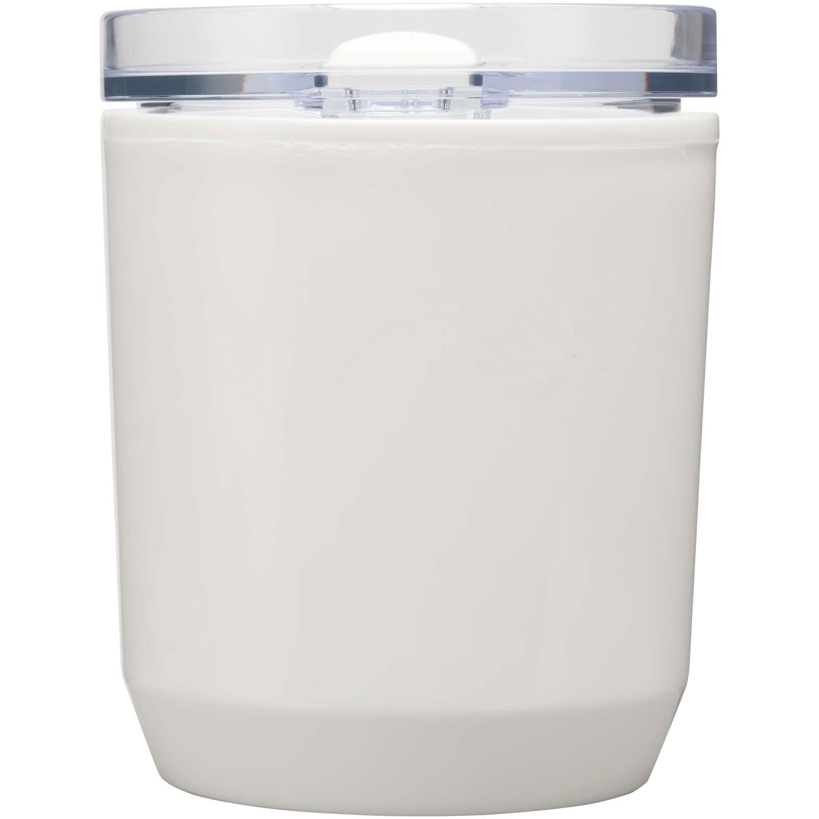 Bicchiere a doppia parete in plastica riciclata da 180 ml Hudson