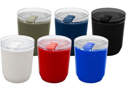 Bicchiere a doppia parete in plastica riciclata da 180 ml Hudson
