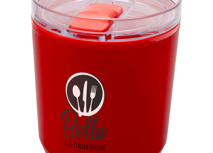 Bicchiere a doppia parete in plastica riciclata da 180 ml Hudson