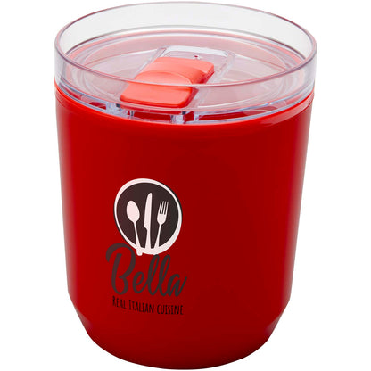 Bicchiere a doppia parete in plastica riciclata da 180 ml Hudson