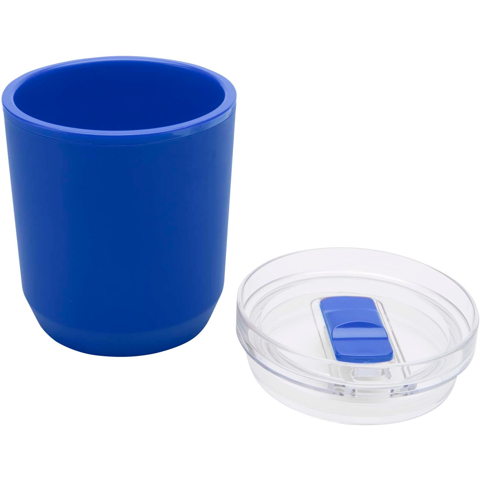 Bicchiere a doppia parete in plastica riciclata da 180 ml Hudson