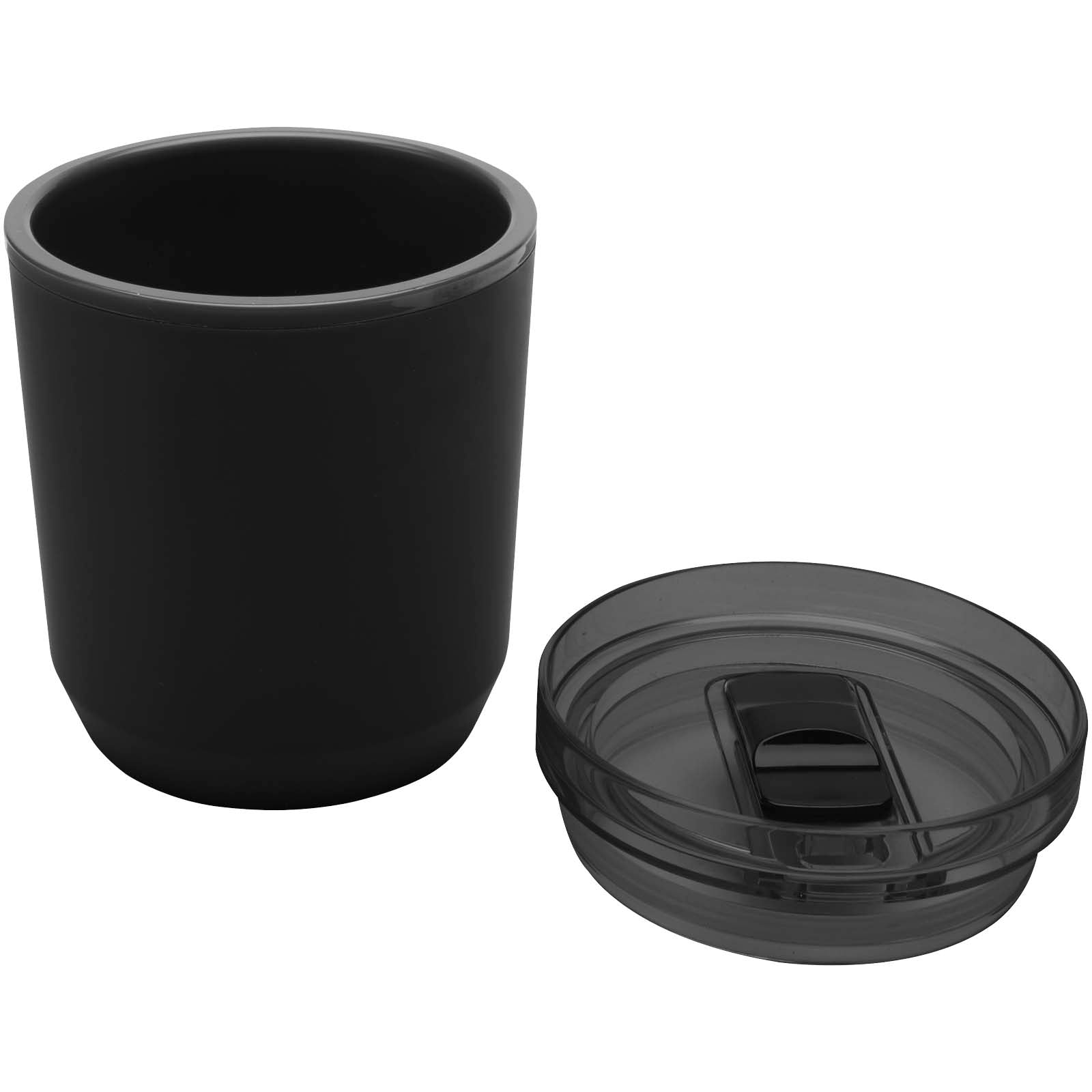 Bicchiere a doppia parete in plastica riciclata da 180 ml Hudson