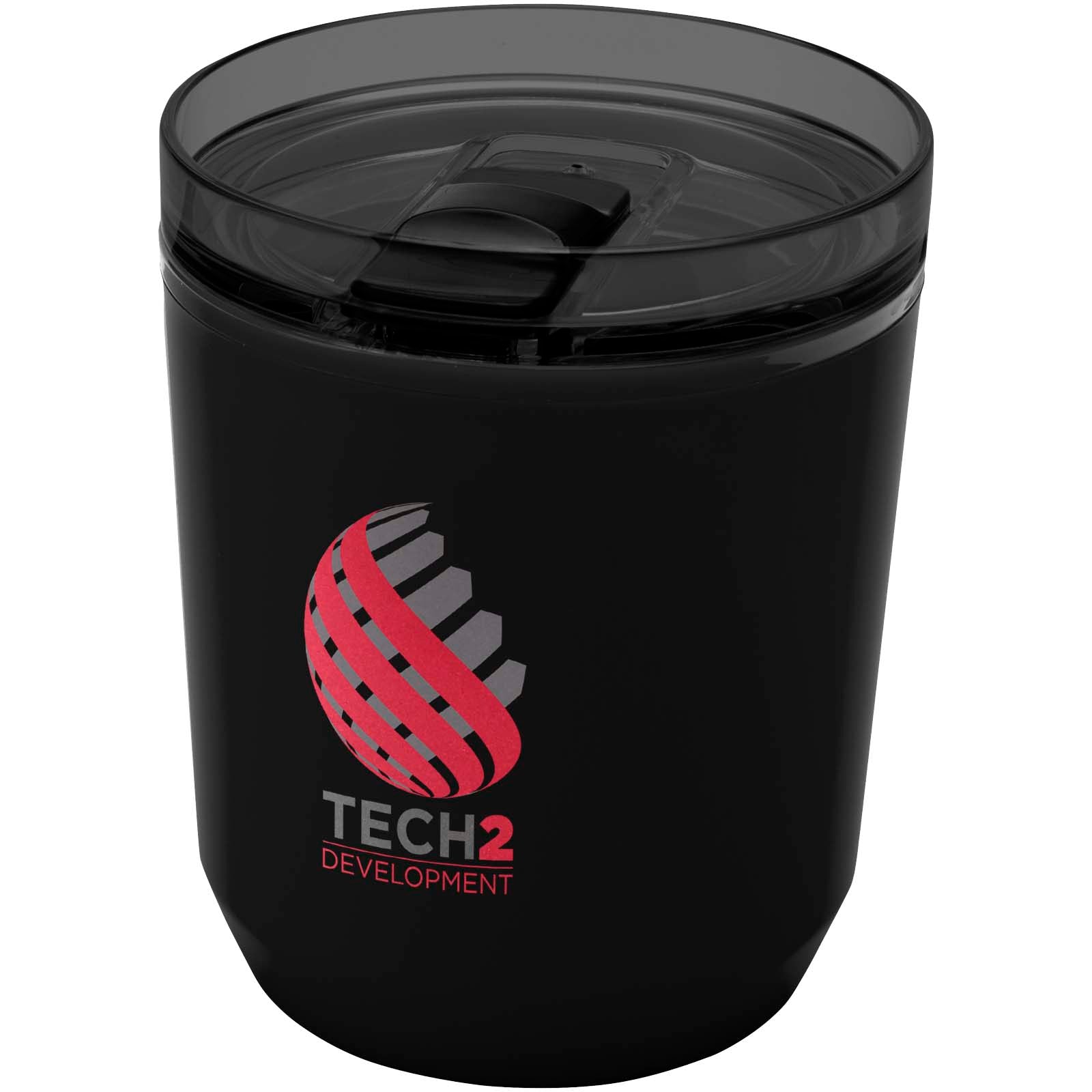 Bicchiere a doppia parete in plastica riciclata da 180 ml Hudson
