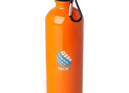 Borraccia da 750 ml in acciaio inossidabile certificato RCS a parete singola con moschettone Oregon