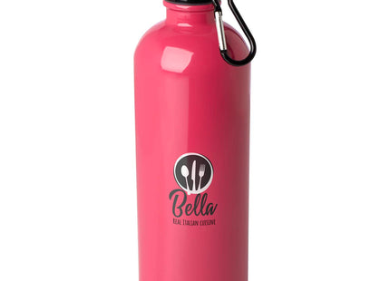 Borraccia da 750 ml in acciaio inossidabile certificato RCS a parete singola con moschettone Oregon