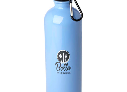 Borraccia da 750 ml in acciaio inossidabile certificato RCS a parete singola con moschettone Oregon