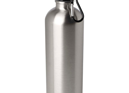 Borraccia da 750 ml in acciaio inossidabile certificato RCS a parete singola con moschettone Oregon