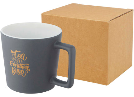 Tazza in ceramica da 370 ml con finitura opaca Cali