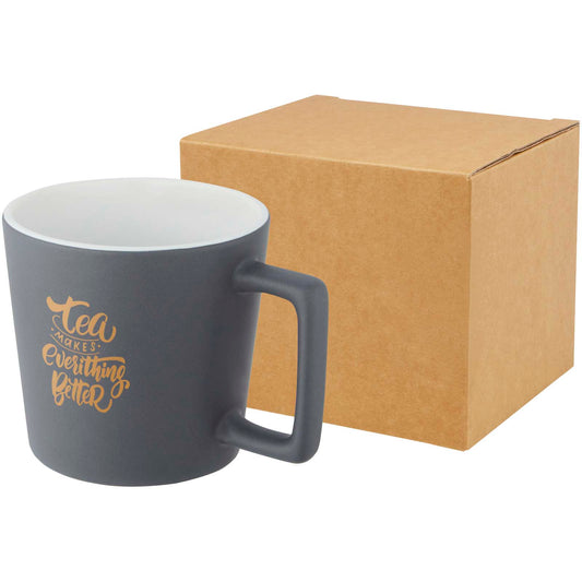 Tazza in ceramica da 370 ml con finitura opaca Cali