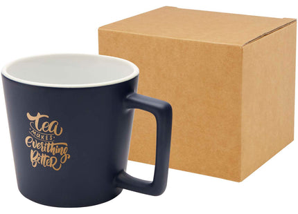 Tazza in ceramica da 370 ml con finitura opaca Cali