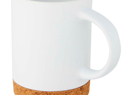Tazza in ceramica da 425 ml con base in sughero Neiva