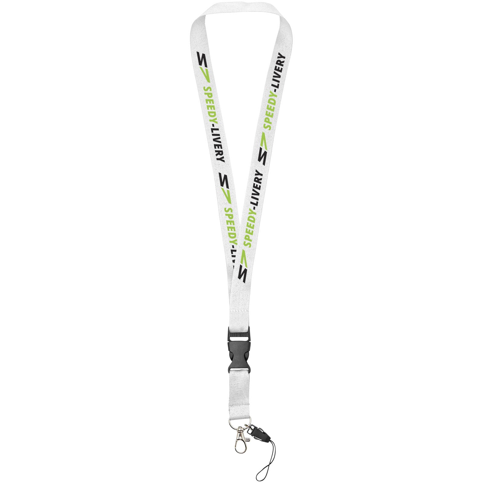 Lanyard porta cellulare Sagan con fibbia rimovibile