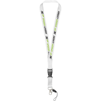 Lanyard porta cellulare Sagan con fibbia rimovibile