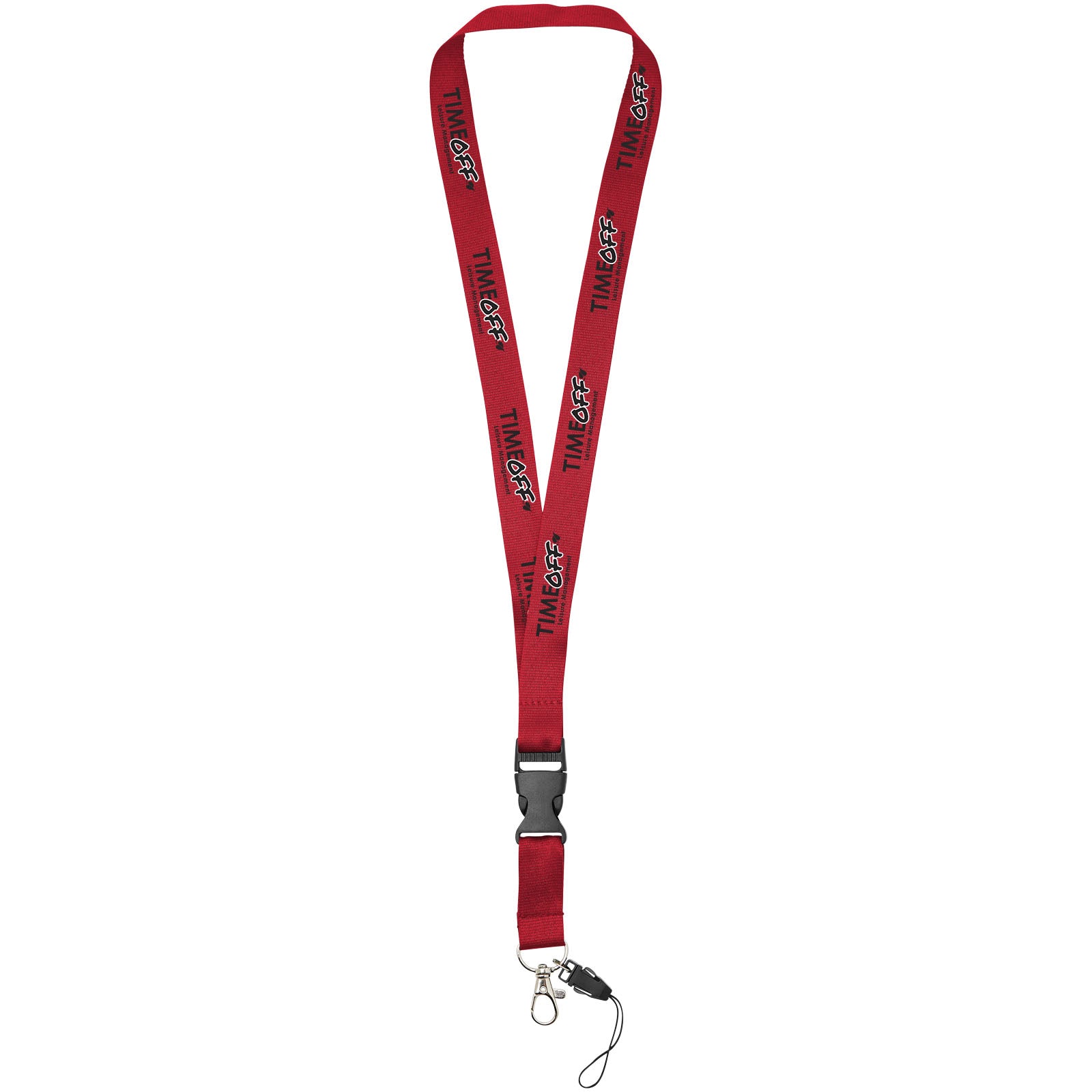 Lanyard porta cellulare Sagan con fibbia rimovibile