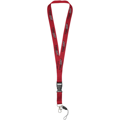 Lanyard porta cellulare Sagan con fibbia rimovibile