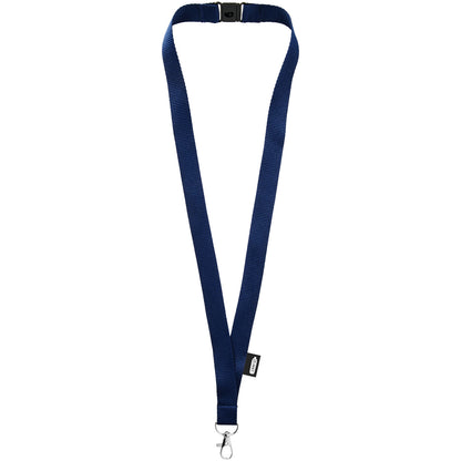 Lanyard Tom in PET riciclato con sgancio di sicurezza