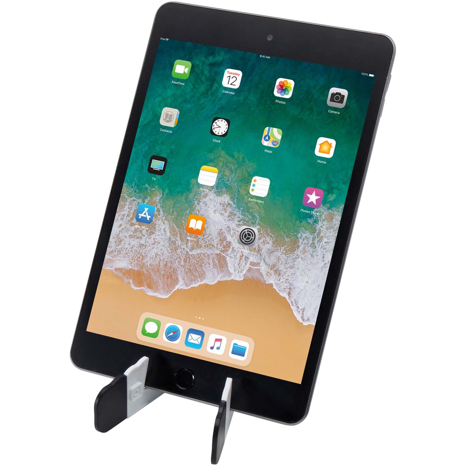 Supporto per tablet e telefono pieghevole in plastica riciclata Buna