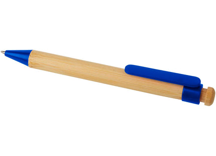 Penna a sfera in plastica riciclata e bambù Rattan