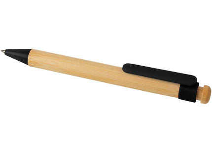 Penna a sfera in plastica riciclata e bambù Rattan