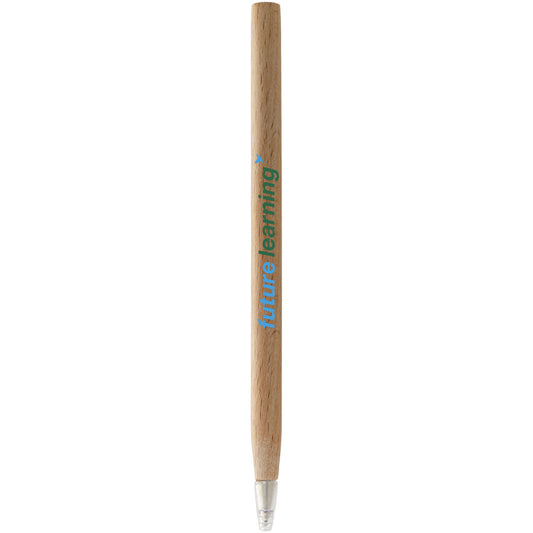 Penna a sfera in legno Arica (inchiostro nero)