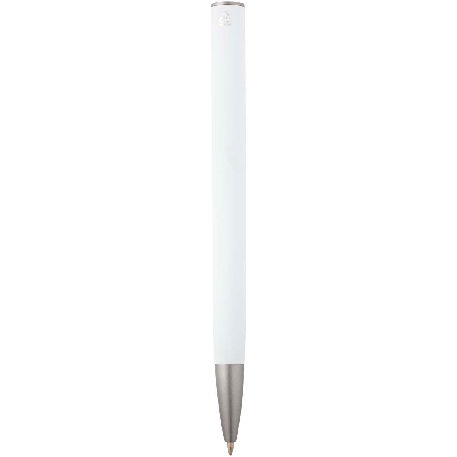Penna a sfera in alluminio riciclato Ziguur (inchiostro nero)