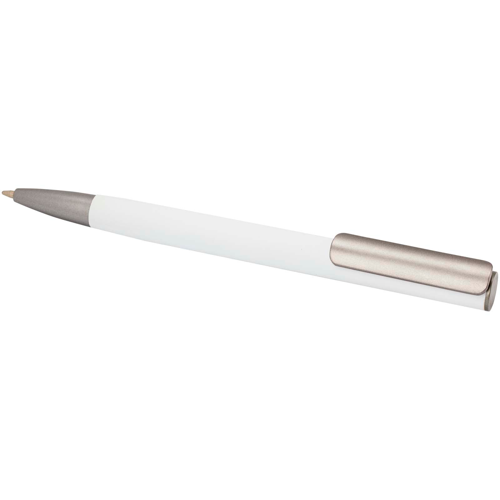 Penna a sfera in alluminio riciclato Ziguur (inchiostro nero)