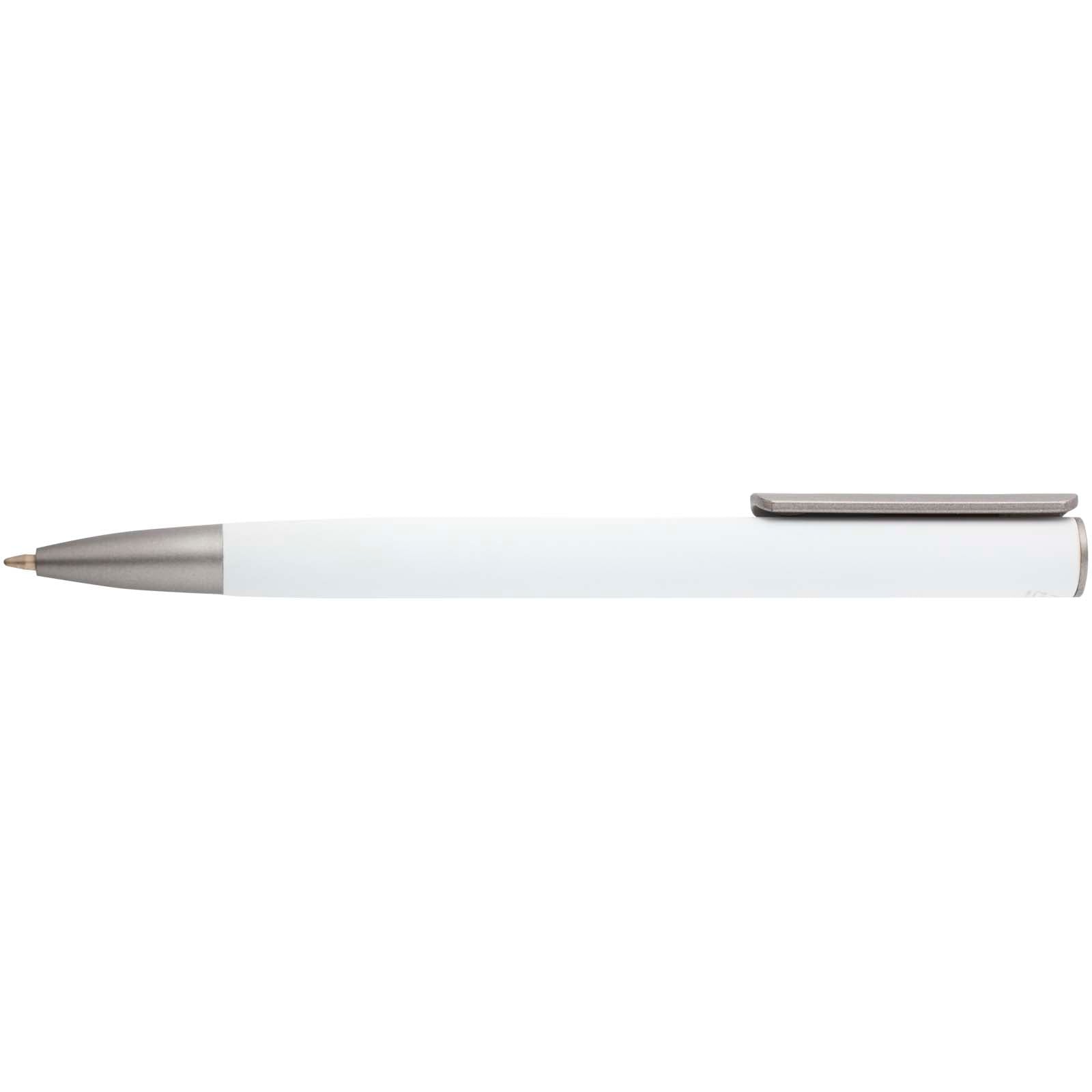 Penna a sfera in alluminio riciclato Ziguur (inchiostro nero)