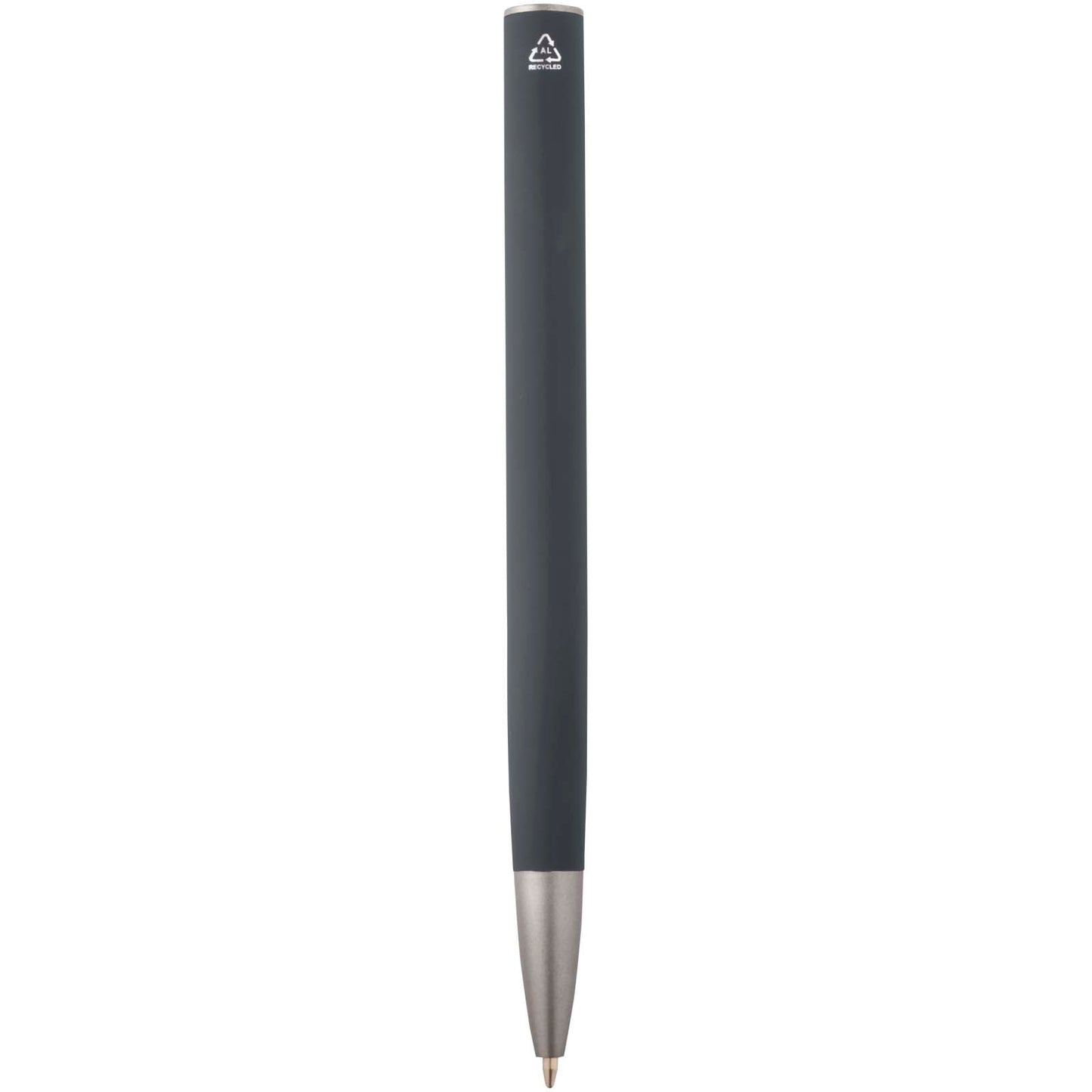 Penna a sfera in alluminio riciclato Ziguur (inchiostro nero)