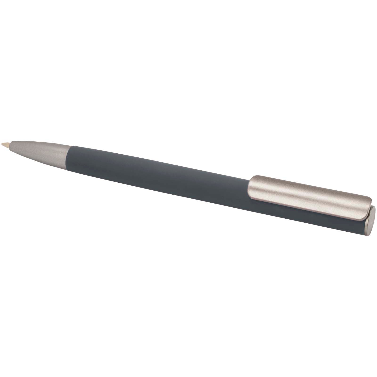 Penna a sfera in alluminio riciclato Ziguur (inchiostro nero)