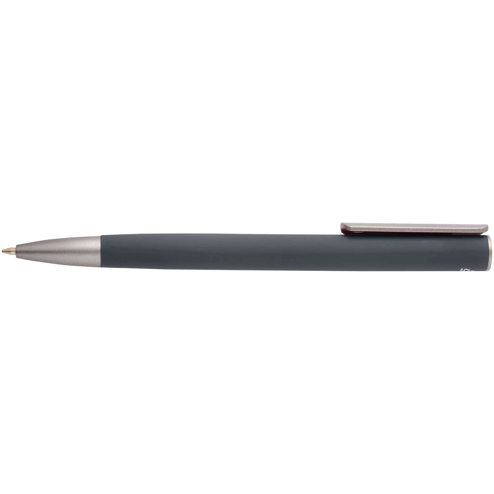 Penna a sfera in alluminio riciclato Ziguur (inchiostro nero)