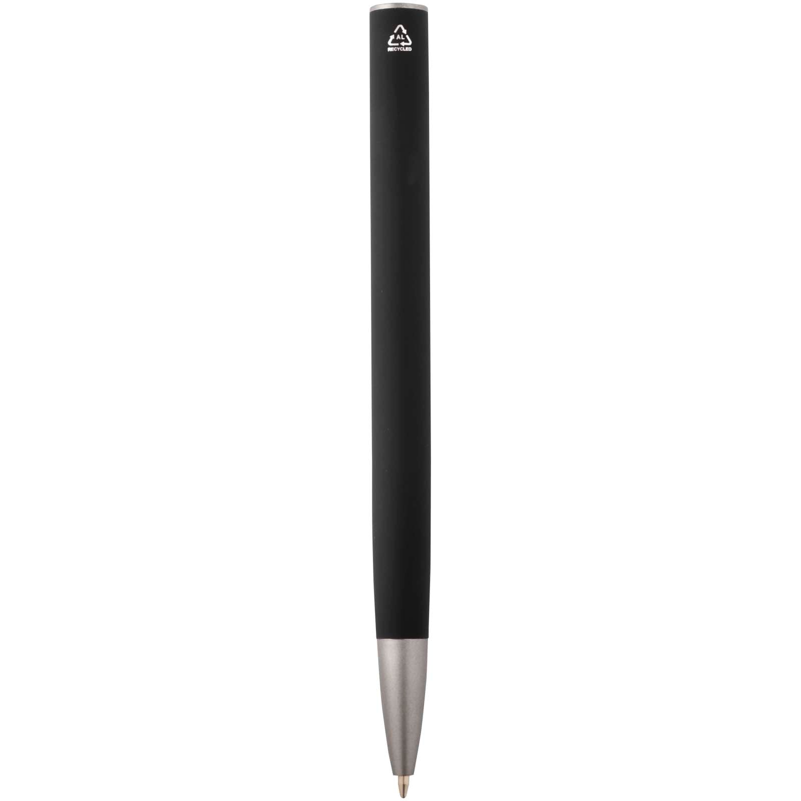 Penna a sfera in alluminio riciclato Ziguur (inchiostro nero)