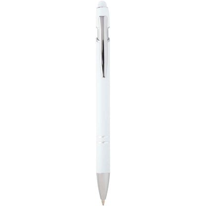 Penna a sfera con finitura argento Kish 
