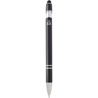 Penna a sfera con finitura argento Kish 