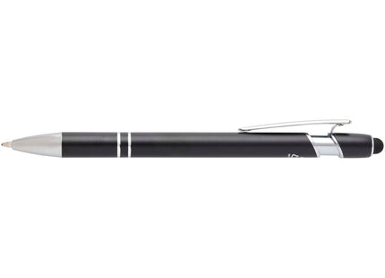 Penna a sfera con finitura argento Kish 