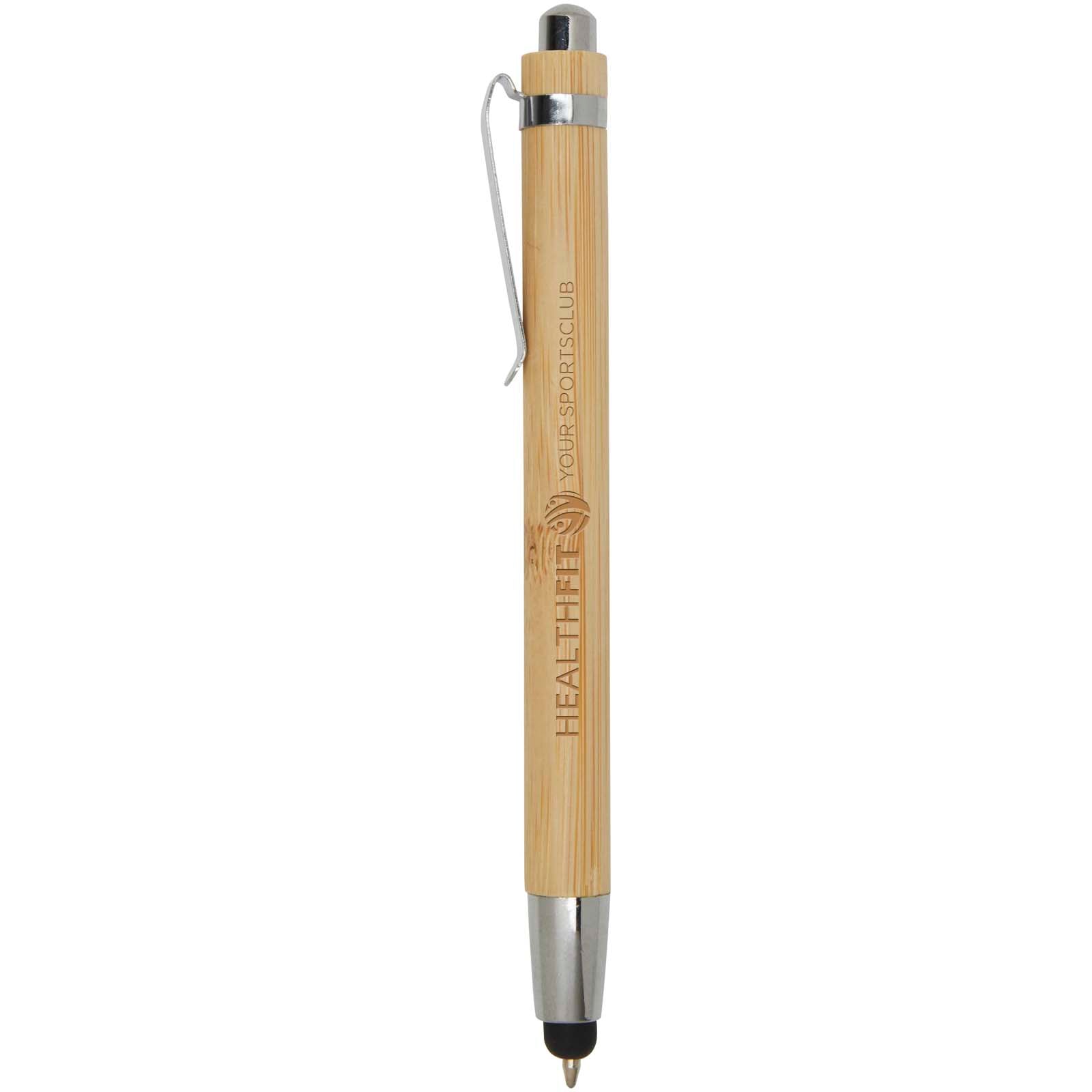 Penna a sfera in bambù Elm (inchiostro nero)