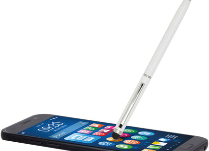 Penna a sfera in alluminio con stylus Ore (inchiostro blu)