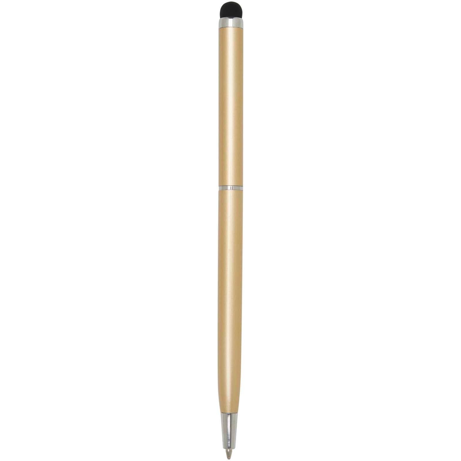 Penna a sfera in alluminio con stylus Ore (inchiostro blu)
