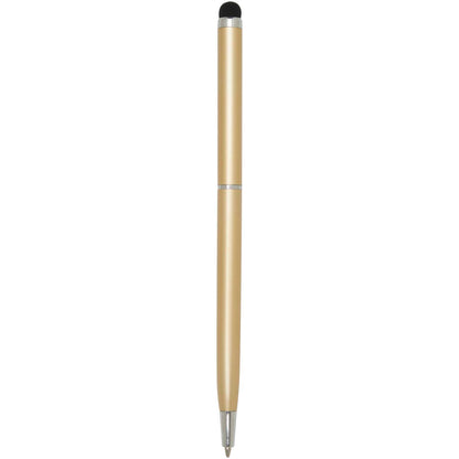 Penna a sfera in alluminio con stylus Ore (inchiostro blu)