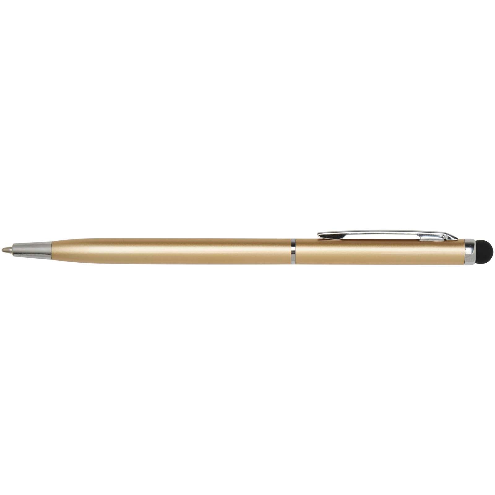 Penna a sfera in alluminio con stylus Ore (inchiostro blu)