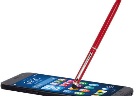 Penna a sfera in alluminio con stylus Ore (inchiostro blu)