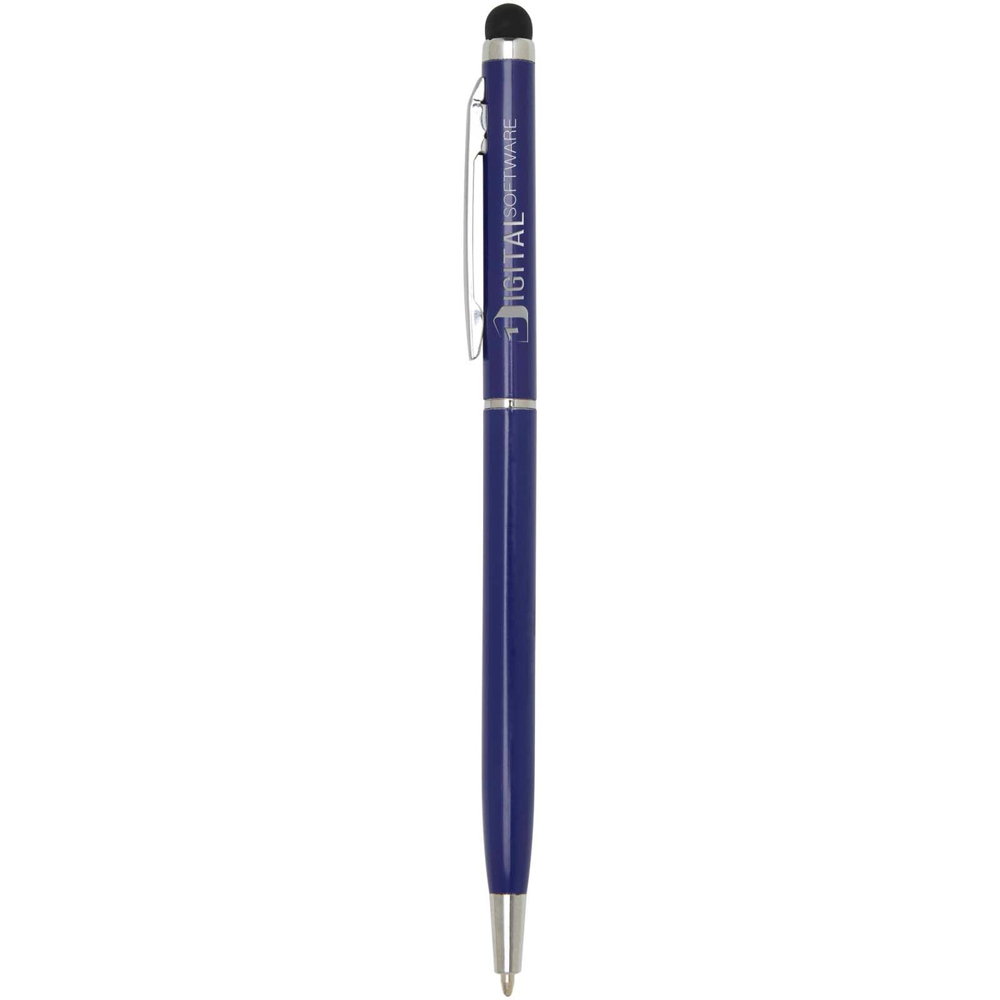Penna a sfera in alluminio con stylus Ore (inchiostro blu)