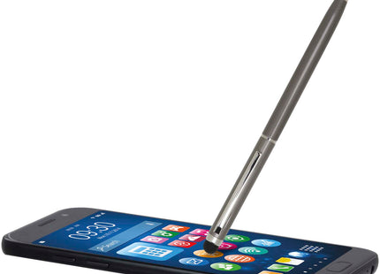 Penna a sfera in alluminio con stylus Ore (inchiostro blu)